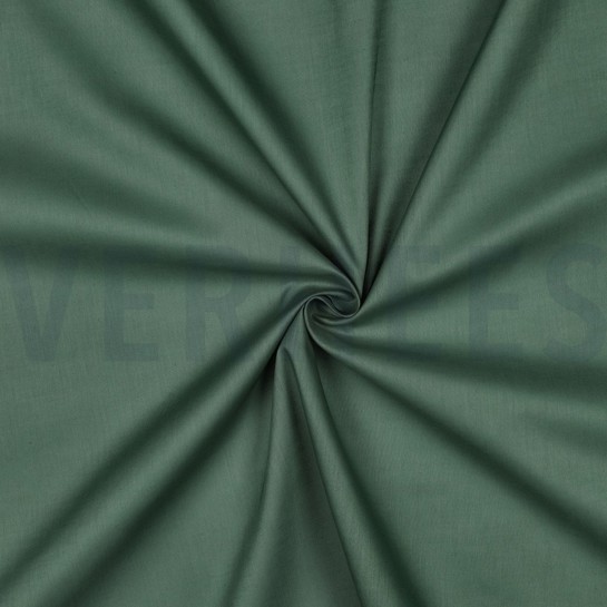 COTTON VOILE GOTS OLD GREEN #7