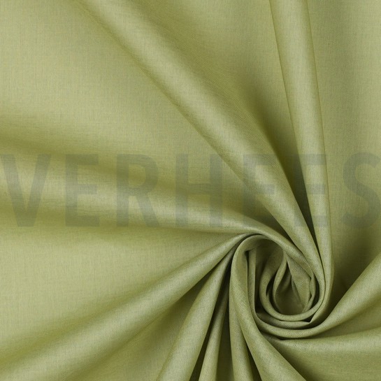 COTTON VOILE GOTS LIGHT GREEN #7
