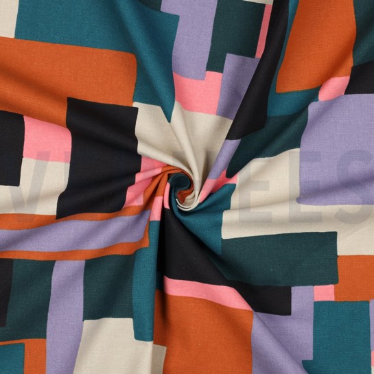 CANVAS ABSTRACT PETROL #7