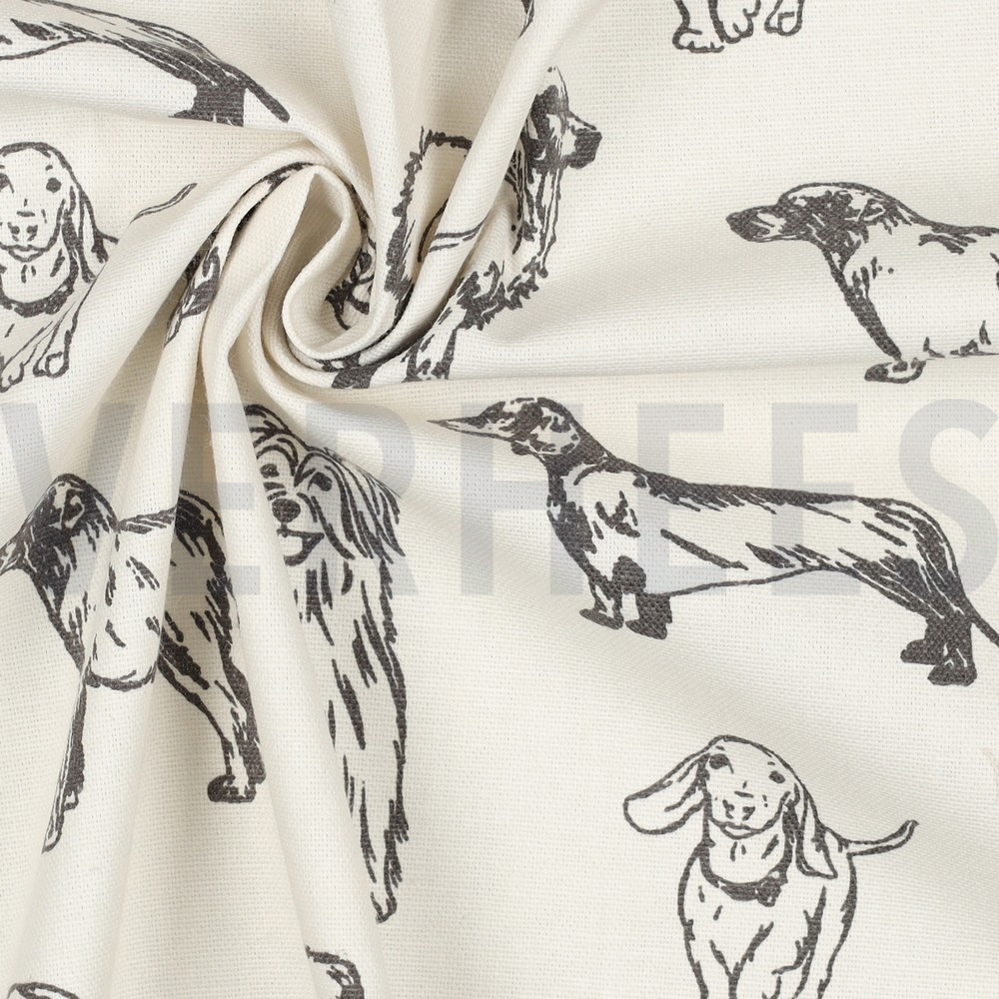 CANVAS DOGS ECRU / GREY (high resolution) #3