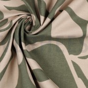 CANVAS VINTAGE LEAVES ARMY GREEN (thumbnail) #3