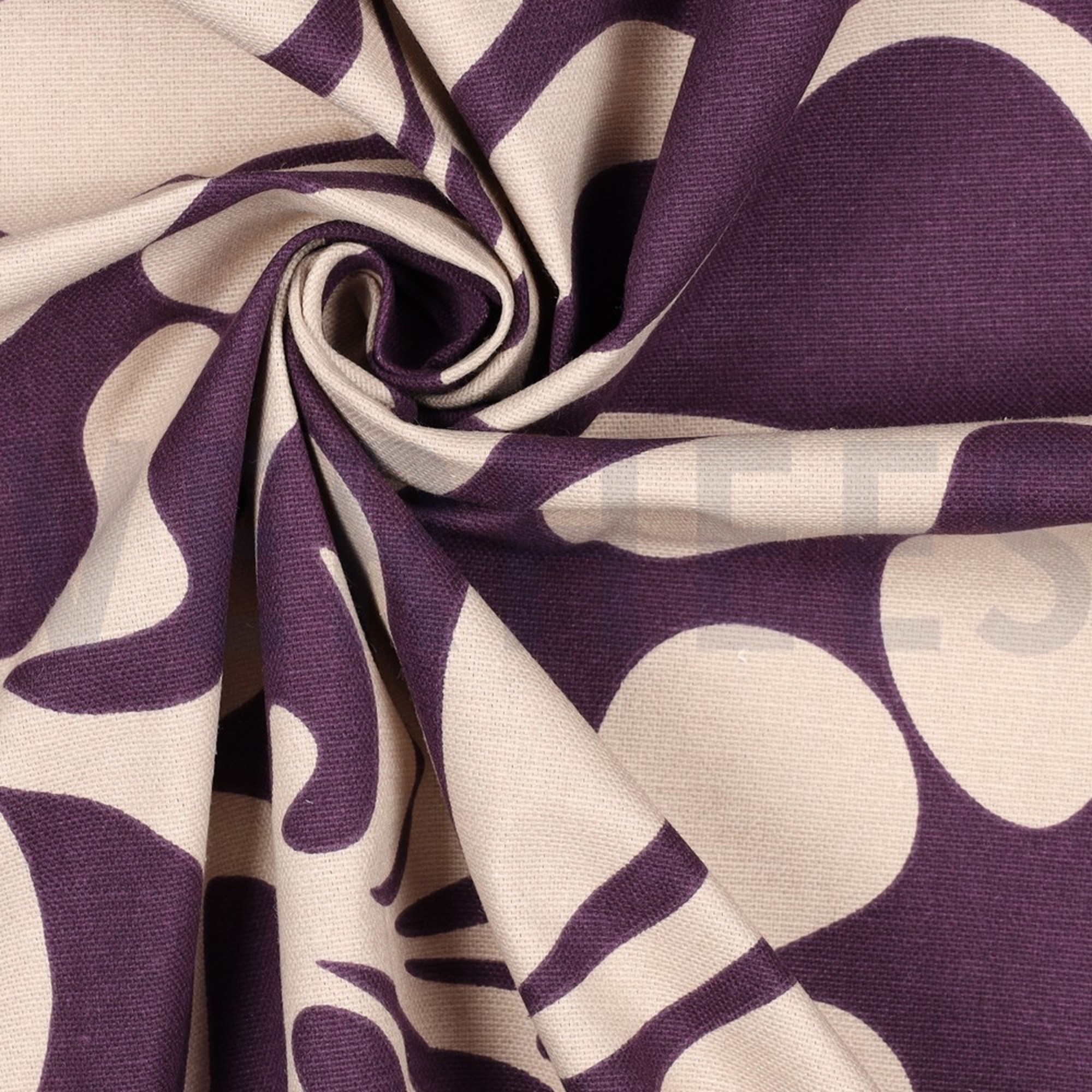 CANVAS VINTAGE LEAVES DARK PURPLE (high resolution) #3