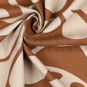 CANVAS VINTAGE LEAVES COGNAC (thumbnail) #3