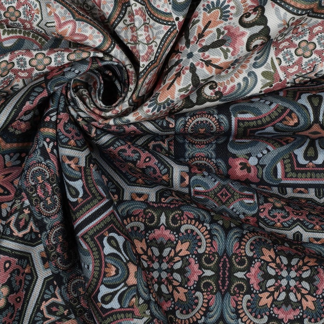 CANVAS DIGITAL MOZAIC NAVY #3