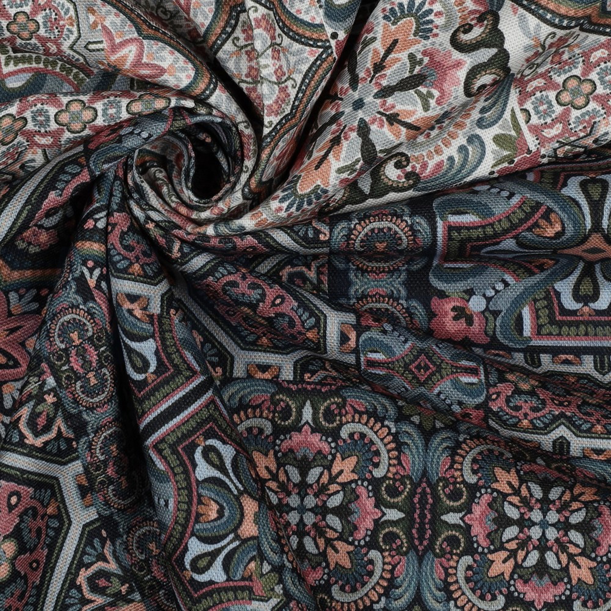 CANVAS DIGITAL MOZAIC NAVY (high resolution) #3
