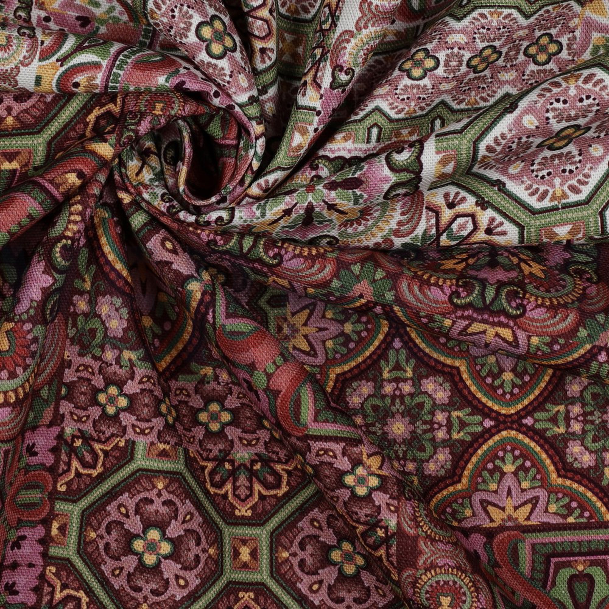 CANVAS DIGITAL MOZAIC BORDEAUX (high resolution) #3