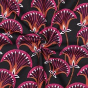 CANVAS DIGITAL FLOWERS ANTHRACITE (thumbnail) #3