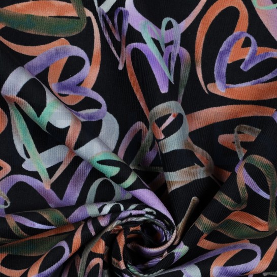 FEINCORD DIGITAL HERZEN SCHWARZ #7