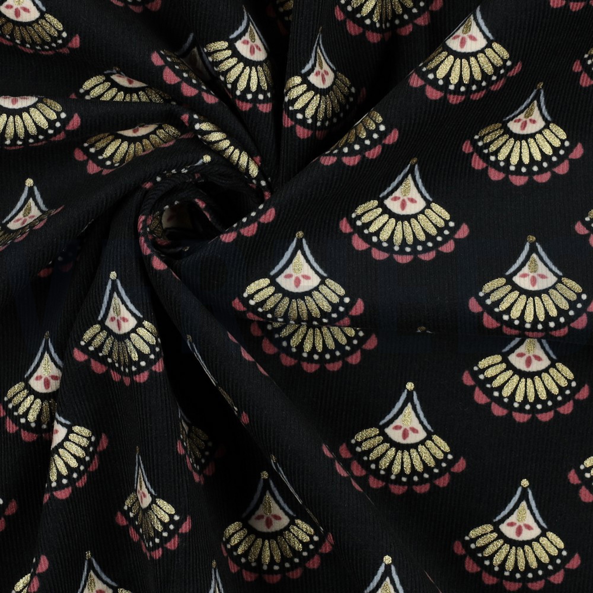 BABYCORD GLITTER BOHEMIAN BLACK (high resolution) #3