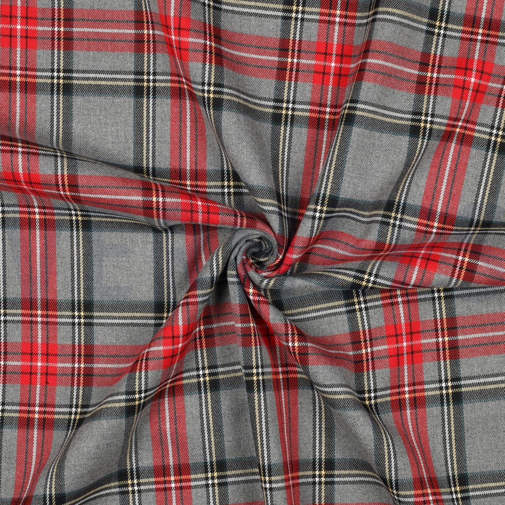 SCOTTISH CHECK GREY #3