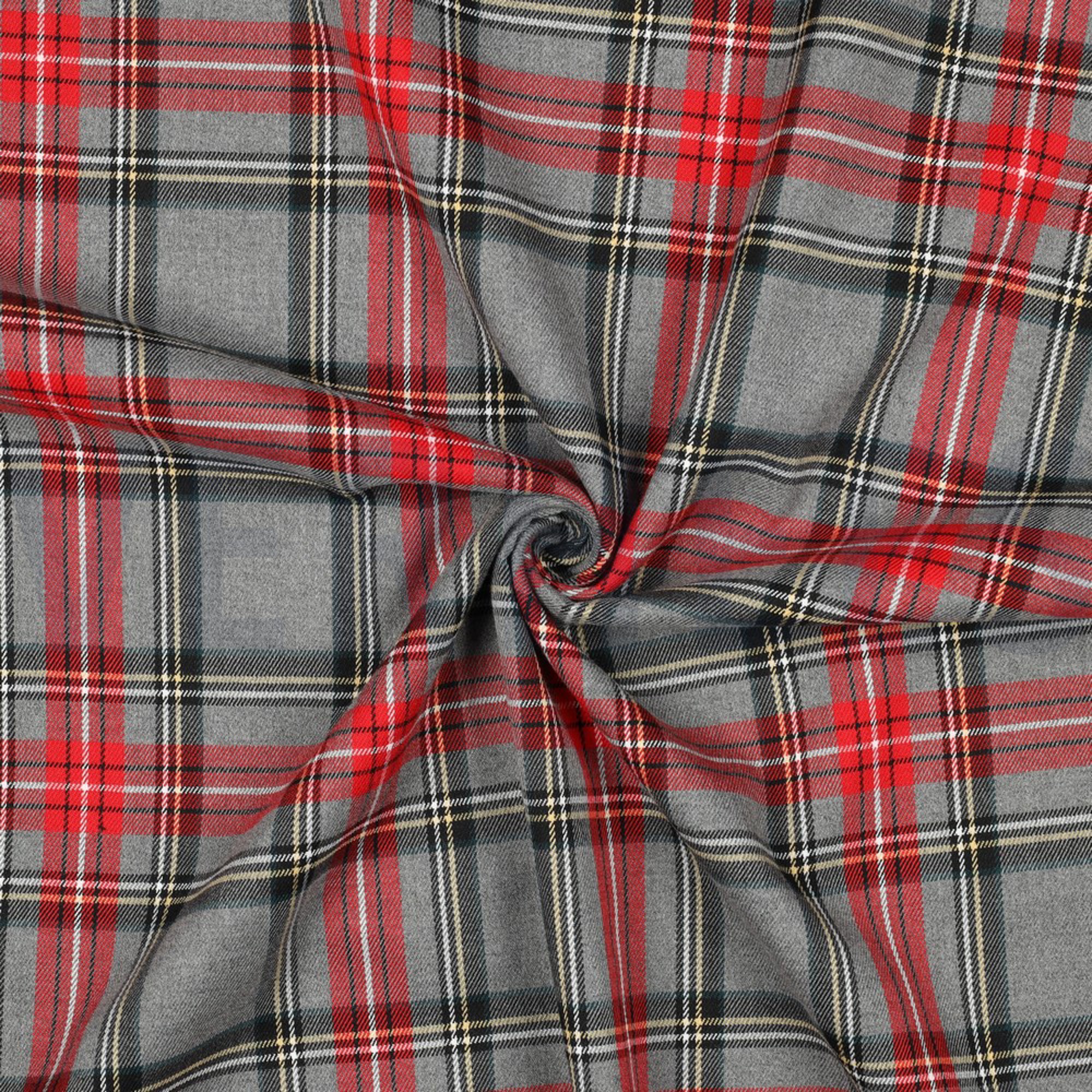 SCOTTISH CHECK GREY (high resolution) #3