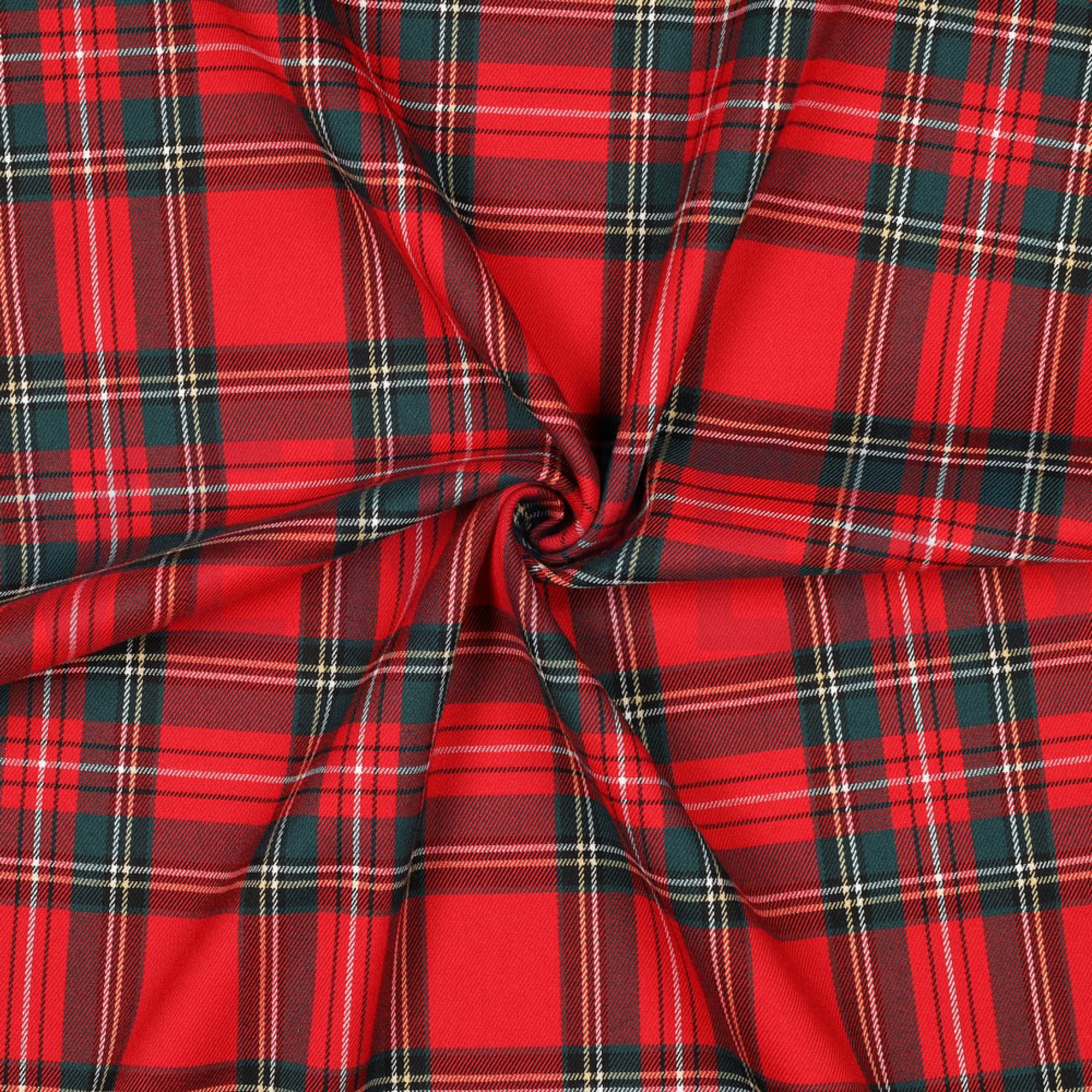 SCOTTISH CHECK RED (high resolution) #3