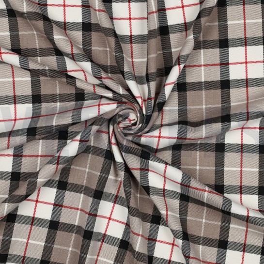 TARTAN CHECK TAUPE #7