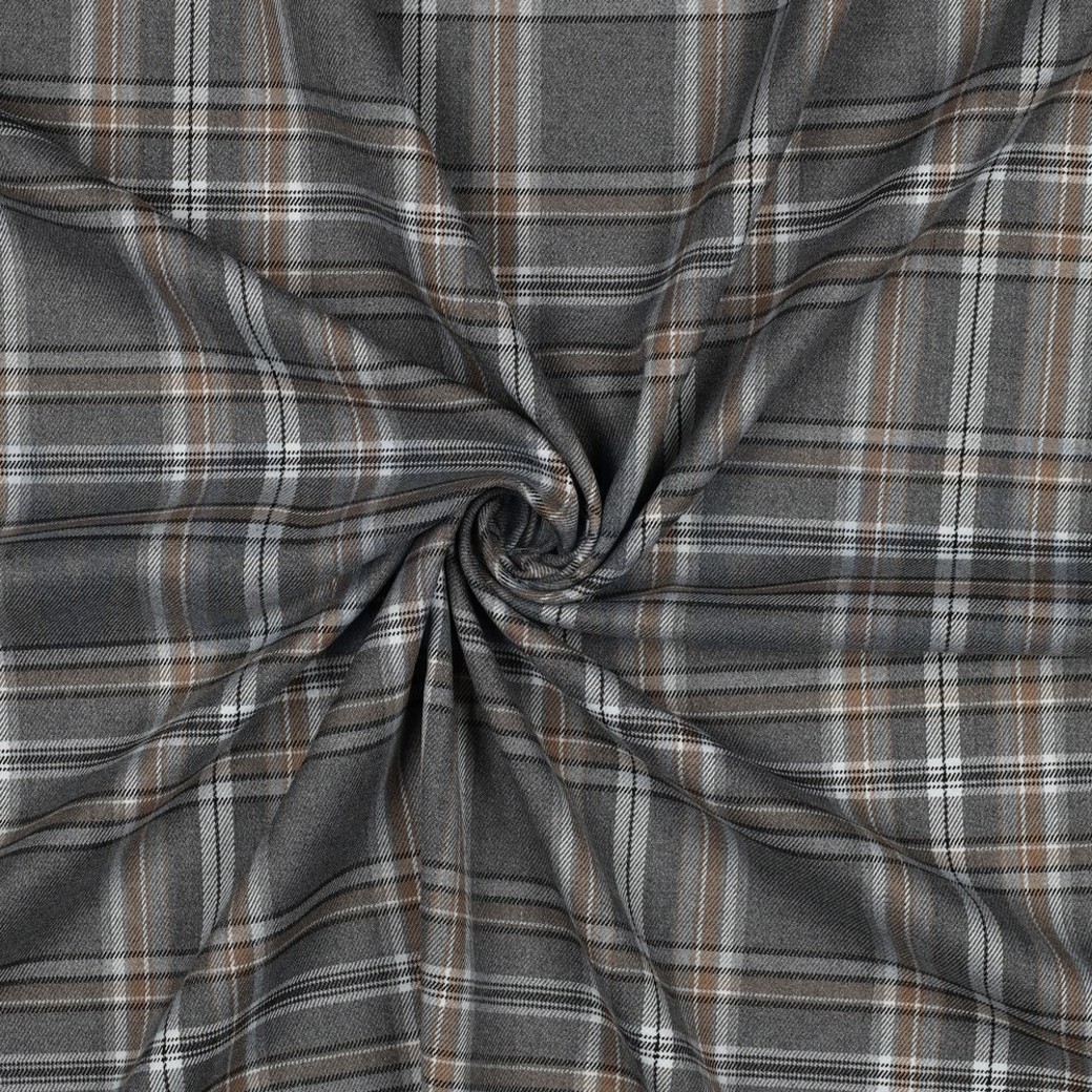 TARTAN CHECK GREY/BEIGE  #3