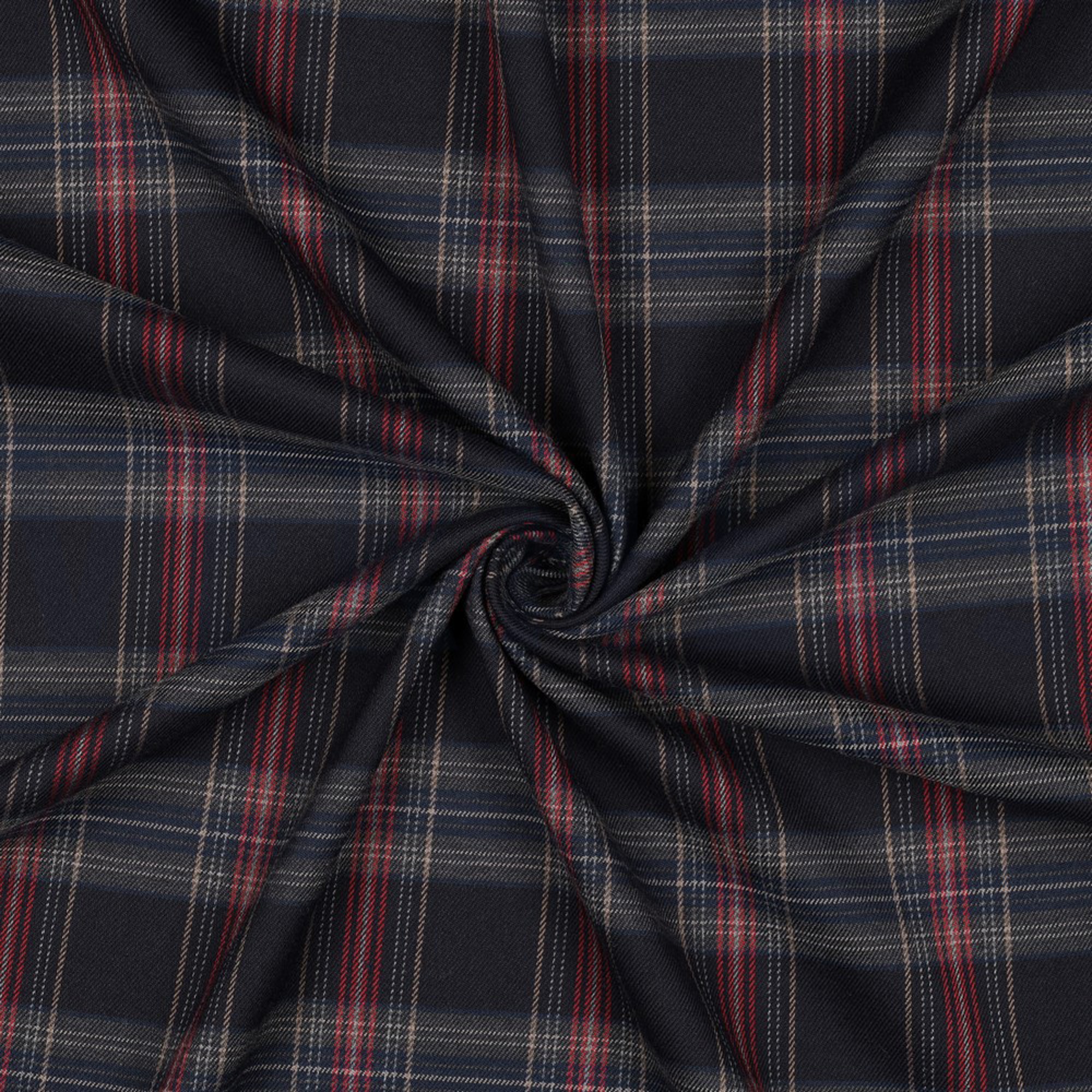 TARTAN CHECK NAVY/RED/CAMEL (high resolution) #3