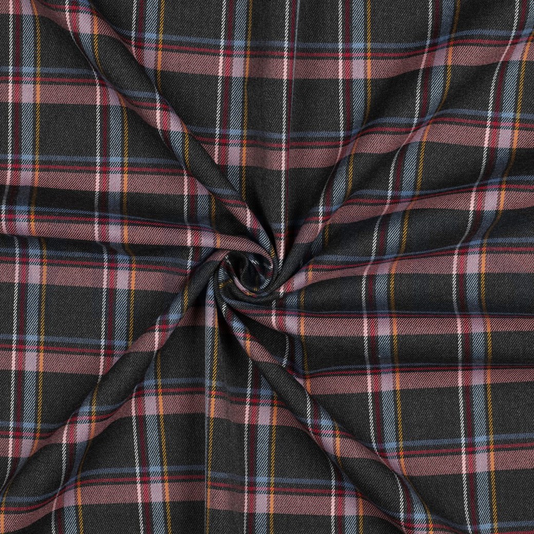 TARTAN CHECK ANTHRACITE MELANGE/MULTI #3