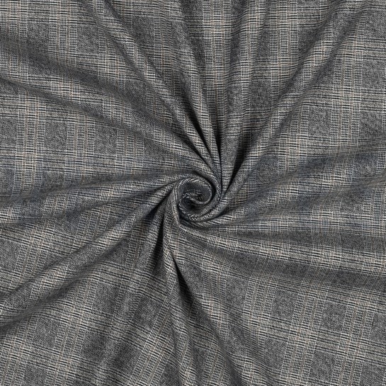 TARTAN CHECK SCHWARZ #7