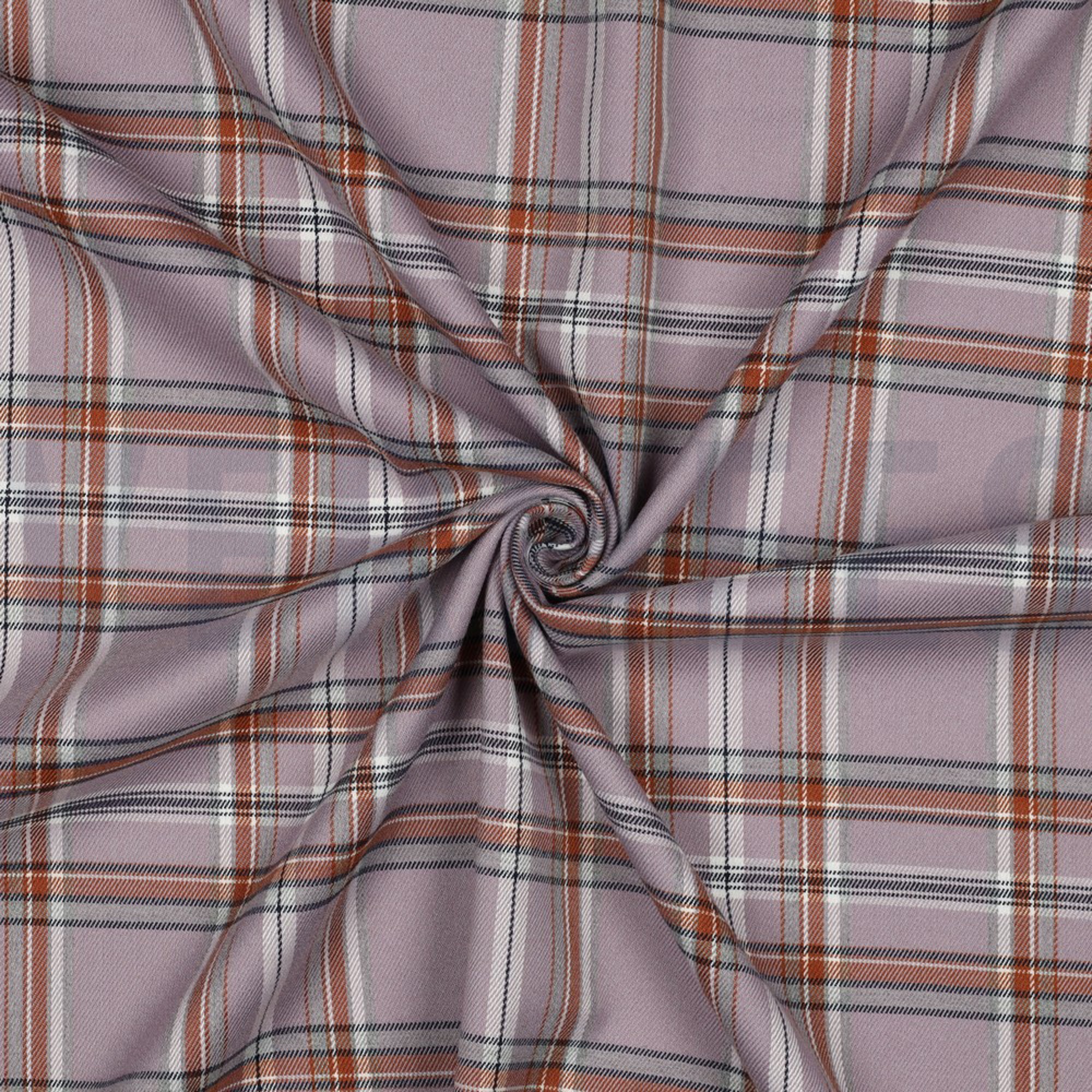 TARTAN CHECK LILAC/BROWN (high resolution) #3