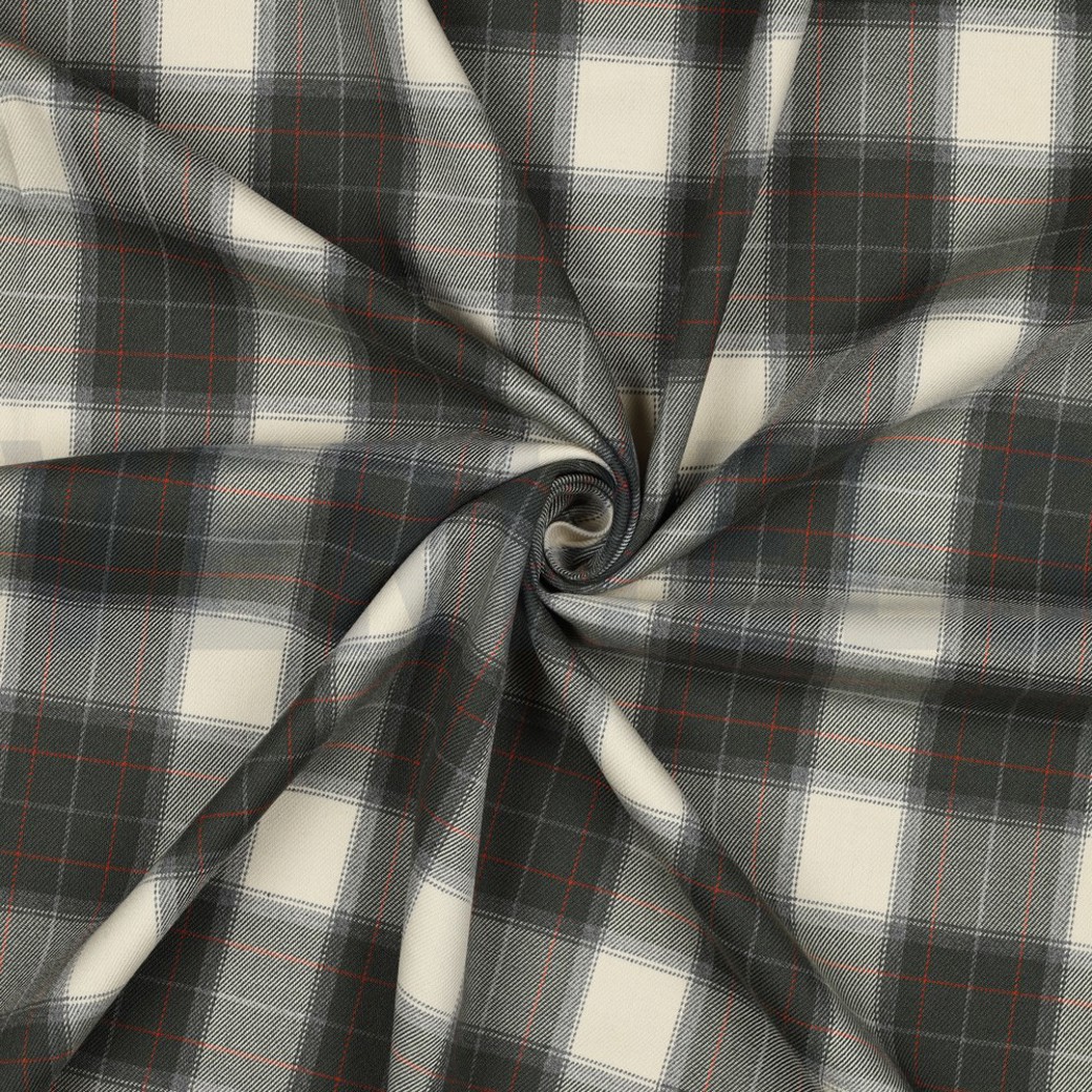 TARTAN CHECK PICKLE/ECRU #3