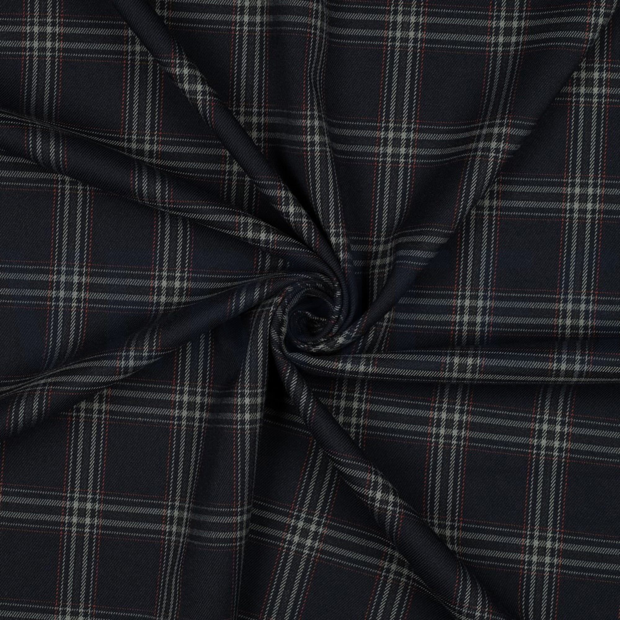 TARTAN CHECK NAVY/GREY/RED (high resolution) #3