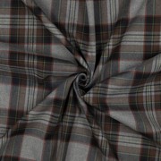 TARTAN CHECK GREY/BROWN/LIME (thumbnail) #3