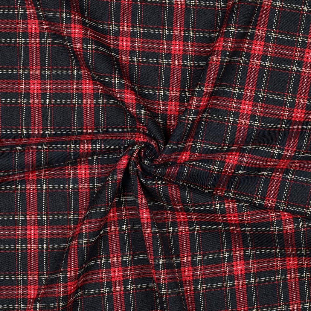 SCOTTISH CHECK NAVY #3