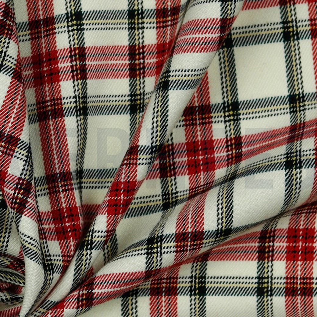 SCOTTISH CHECK ECRU #3