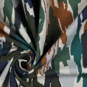 SOFT SWEAT ABSTRACT PAINT ARMY GREEN (thumbnail) #3