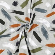 SOFT SWEAT MELANGE BRUSH STROKES GREY MELANGE (thumbnail) #3