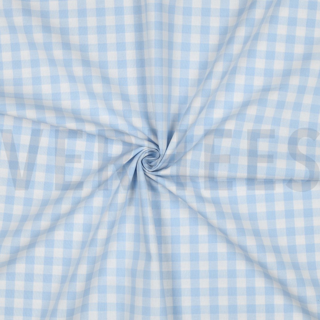 CHECK LIGHT BLUE #3
