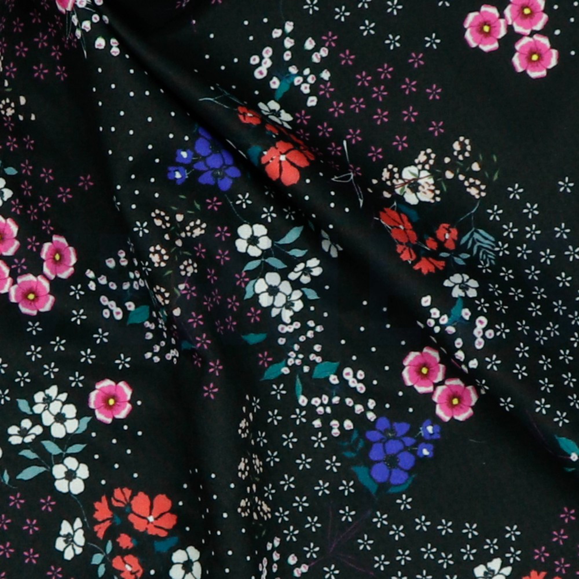 MAGNOLIA STRETCH DIGITAL BLACK (high resolution) #3