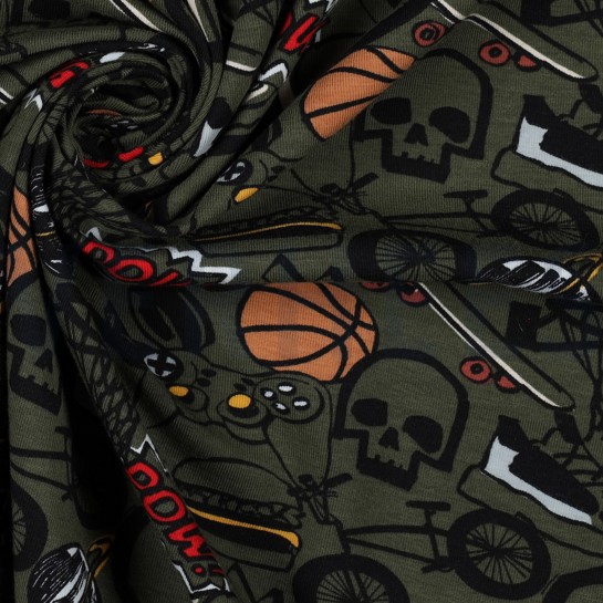 JERSEY COOL ARMEEGRÜN #7