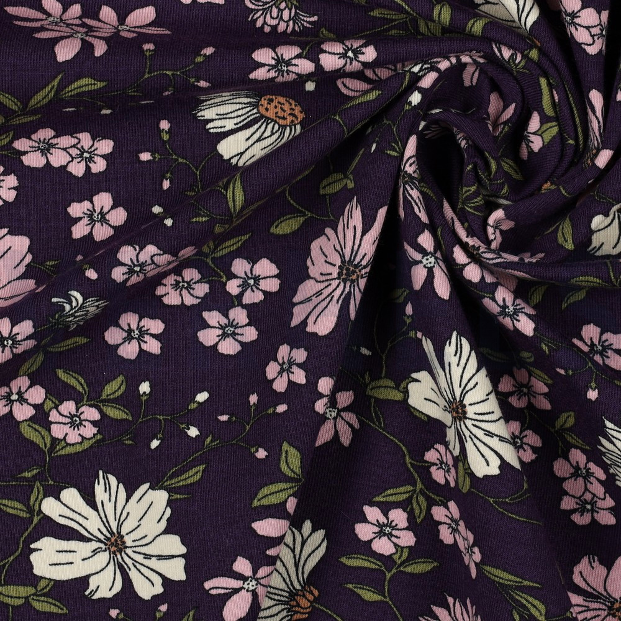 JERSEY FLOWERS PURPLE (high resolution) #3