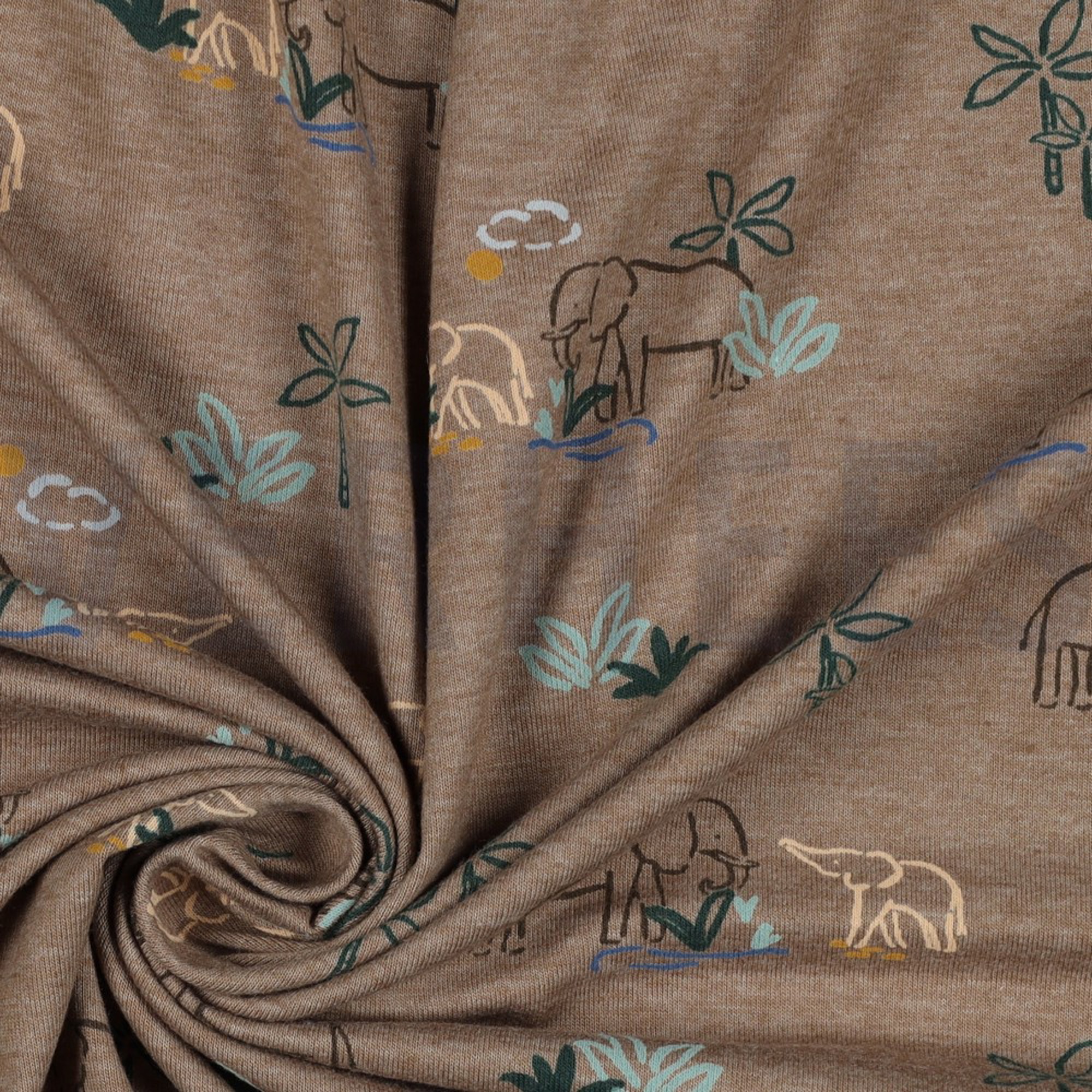 JERSEY MELANGE ELEPHANTS TAUPE MELANGE (high resolution) #3