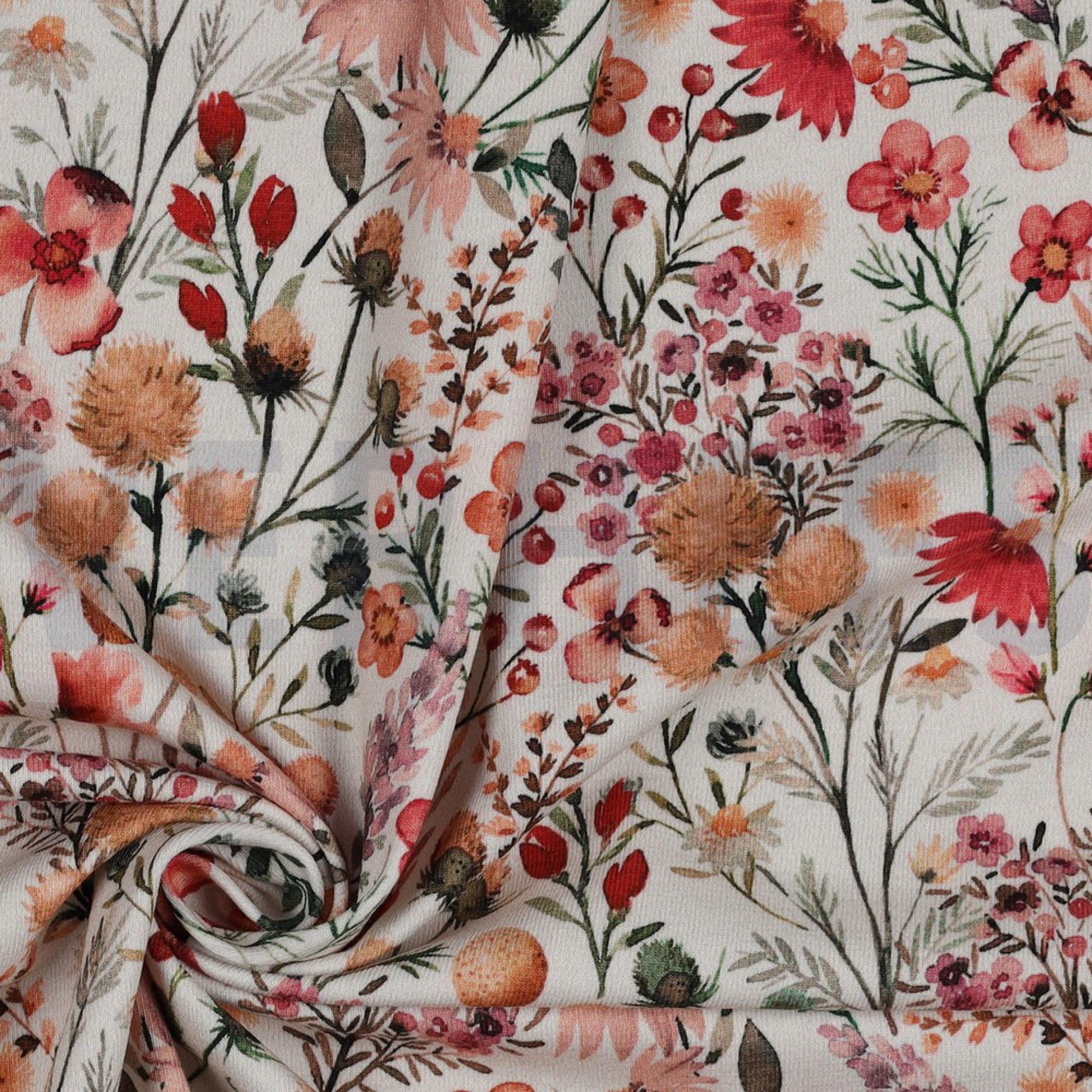 JERSEY DIGITAL FLOWERS OFF-WHITE (high resolution) #3