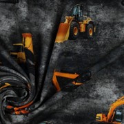 JERSEY DIGITAL CONSTRUCTION VEHICLES BLACK (thumbnail) #3