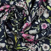 SOFTSHELL DIGITAL FLOWERS NAVY (thumbnail) #3