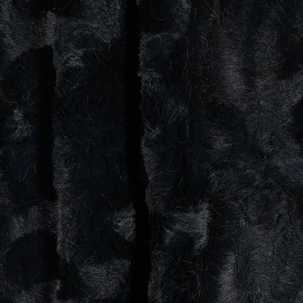 FAUX FUR BLACK #3