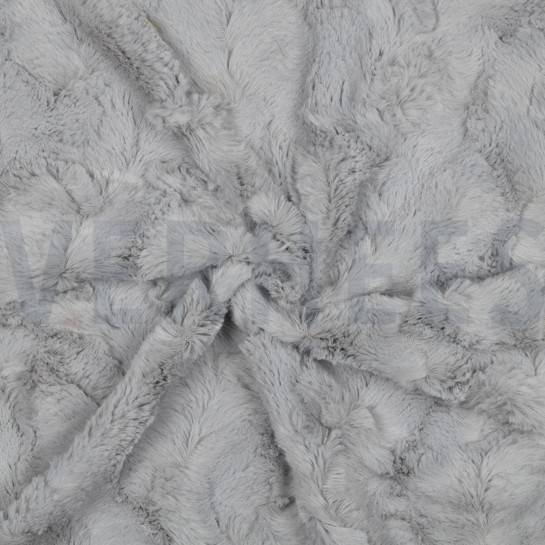 FAUX FUR LIGHT GREY #7
