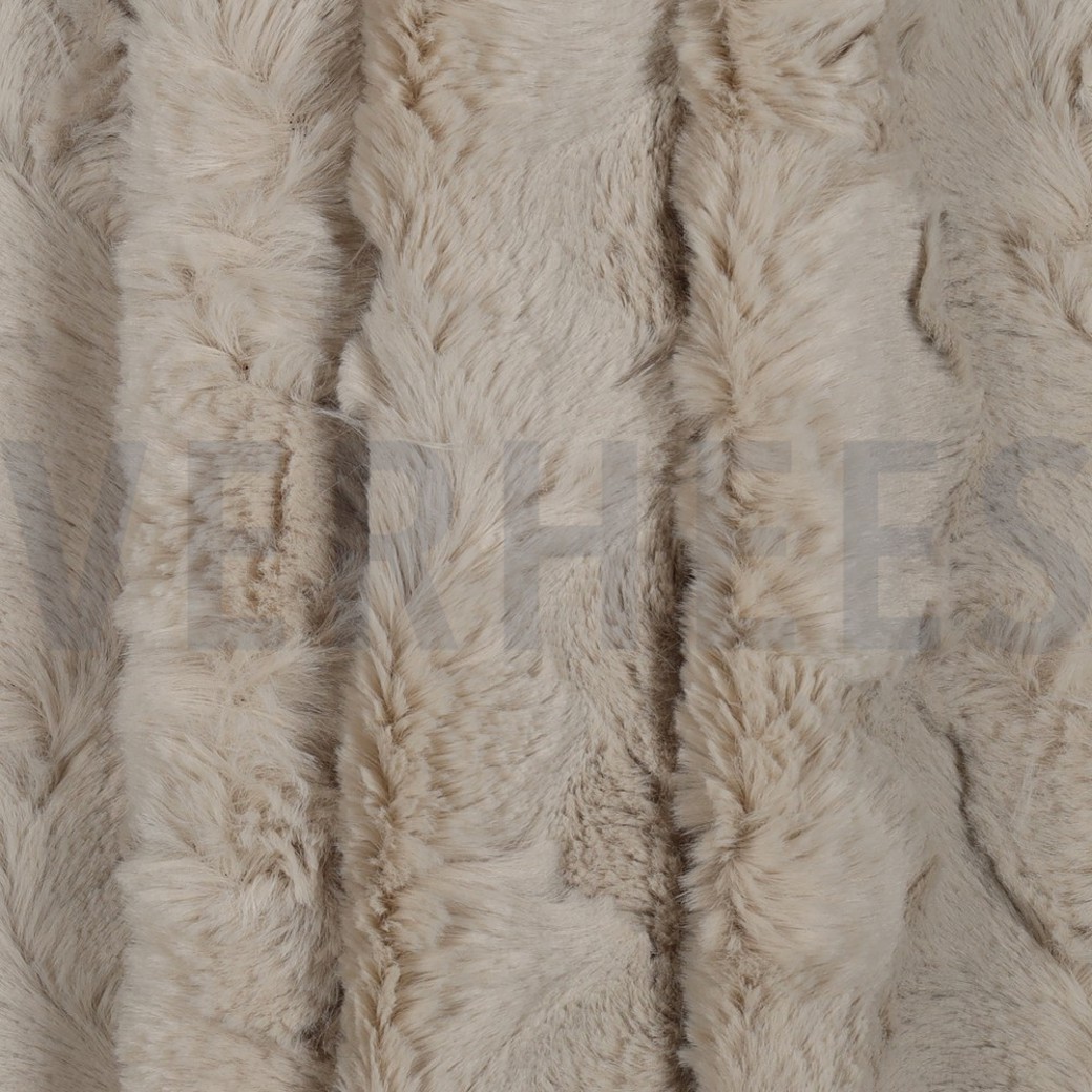 FAUX FUR LIGHT SAND #3