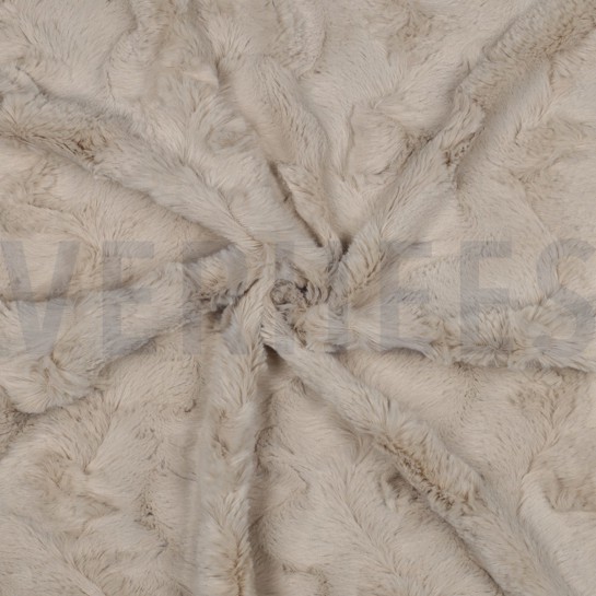 FAUX FUR LIGHT SAND #7