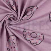 JERSEY MELANGE GLITTER DONUTS LILAC MELANGE (thumbnail) #3