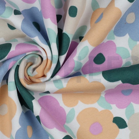 JOGGING BLUMEN WEISS #7