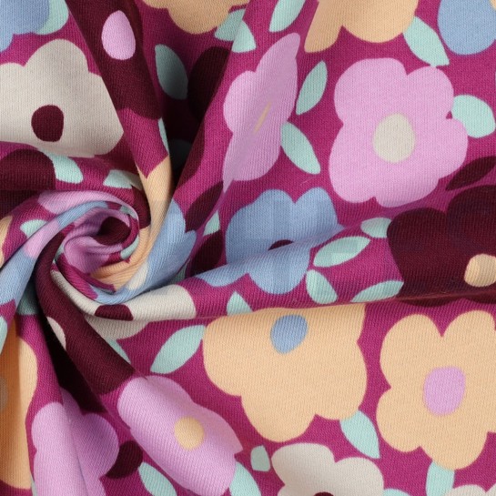 JOGGING BLUMEN FUCHSIE #7