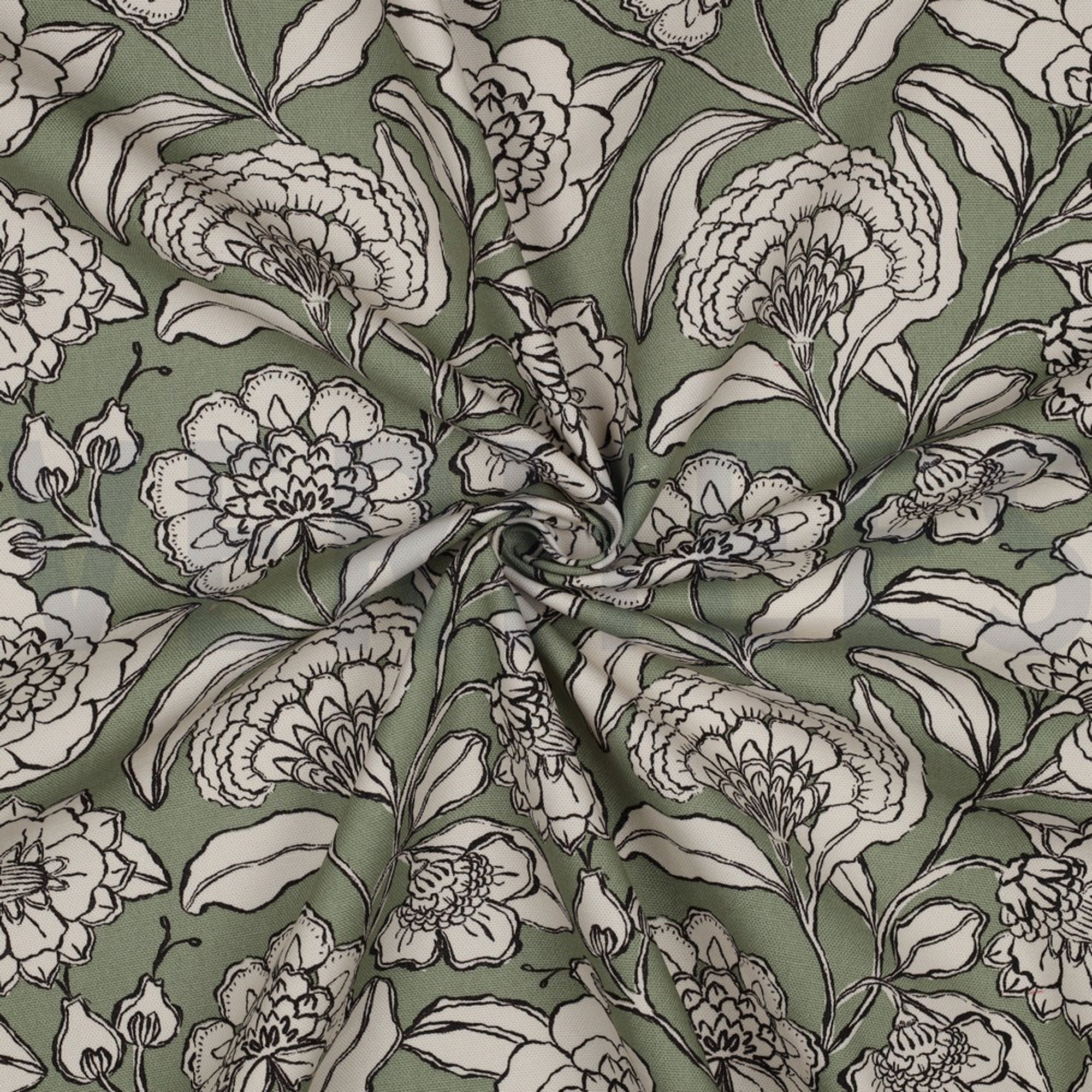 CANVAS FLOWERS SAGE (high resolution) #3