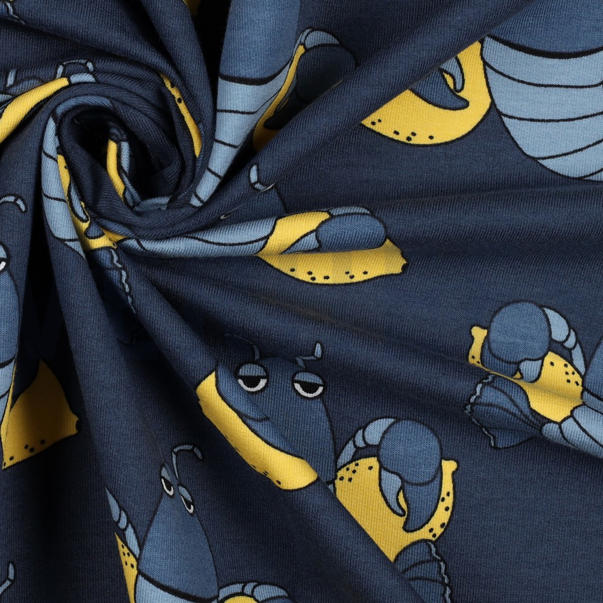 FRENCH TERRY COOL LOBSTERS BLUE (high resolution) #3