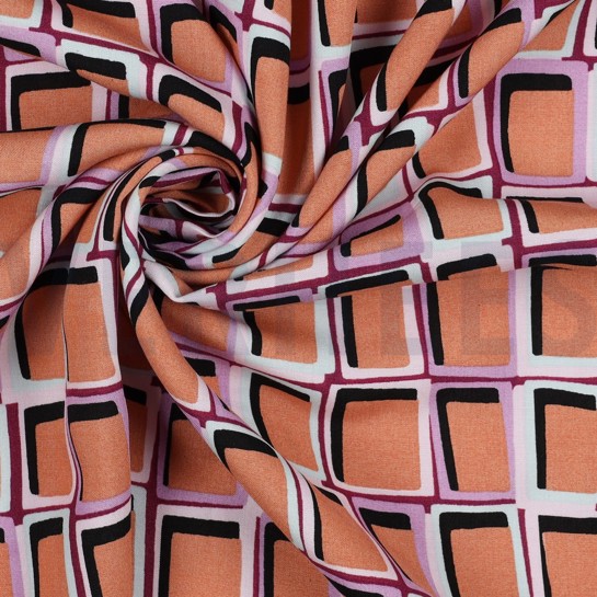 VISCOSE RADIANCE ABSTRACT ORANJE #7