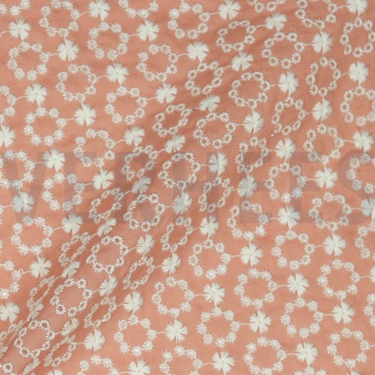 BAUMWOLLE STICKEREI ROSÉ #7