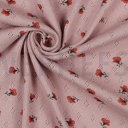 POINTOILLE FLOWERS OLD ROSE (thumbnail) #3