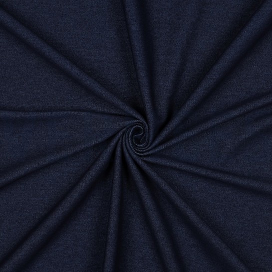 DENIM KNIT TWILL DARK BLUE #7